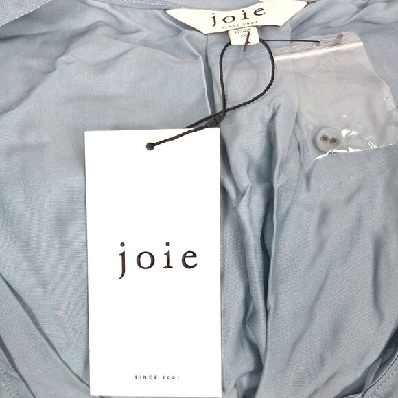 Joie Ashlene Cap Sleeve Wrap Top in Citadel Size 1X 16W Silk Blend NWT - Picture 5 of 7